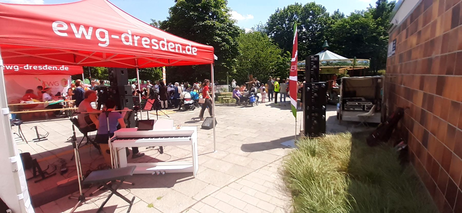 Westhangfest Dresden-Gorbitz mit Tontechnik und technischer Durchführung